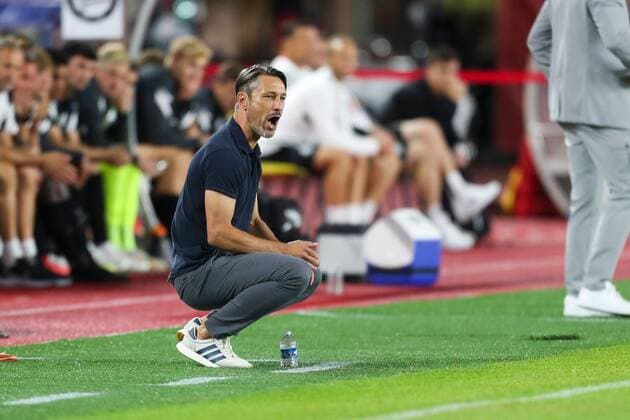 Fußball, EL, AS Monaco - SK Sturm Graz SOCCER - UEFA EL, Monaco vs Sturm MONACO,MONACO,16.SEP.21 - SOCCER - UEFA Europa League, group stage, AS Monaco vs SK Sturm Graz. Image shows head coach Niko Kovac (Monaco).  GEPAxpictures xPhilippxBrem