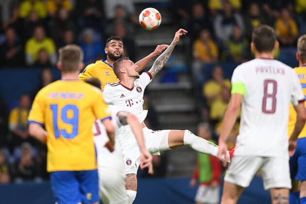 Europa League match in group A between Broendby IF and Sparta Prague, at Broendby Stadion on Thursday, 16 September 2021, Denmark  Copyright: THOMASxSJOERUPx cop101 spdk20210916-223835-L