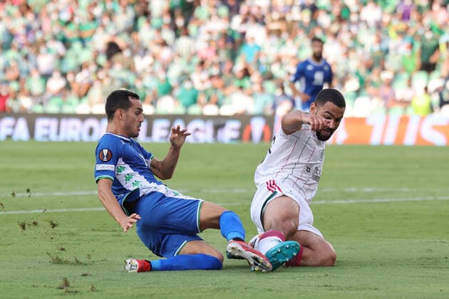 Real Betis v Celtic FC: Group G - UEFA Europa League Juanmi of Real Betis during the UEFA Europa League Group G stage match between Real Betis and Celtic FC at Benito Villamarin Stadium on September 16, 2021 in Seville, Spain. . Seville Seville Spain daximages-realbeti210916_npnij  Copyright: xDAXxImagesx