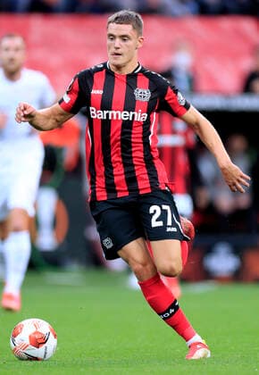 WIRTZ Florian Team Bayer 04 Leverkusen UEFA Europa League Season 2021 2022 Match Bayer 04 Leverkusen Ferencvarosi Budapest on 16 09 2021 in Leverkusen DFL REGULATES PROHIBIT ANY USE OF PHOTOGRAPHS as IMAGE SEQUENCES and or QUASI VIDEO