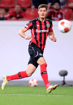 SCHICK Patrik Team Bayer 04 Leverkusen UEFA Europa League Season 2021 2022 Match Bayer 04 Leverkusen Ferencvarosi Budapest on 16 09 2021 in Leverkusen DFL REGULATIONS PROHIBIT ANY USE OF PHOTOGRAPHS as IMAGE SEQUENCES and or QUASI VIDEO