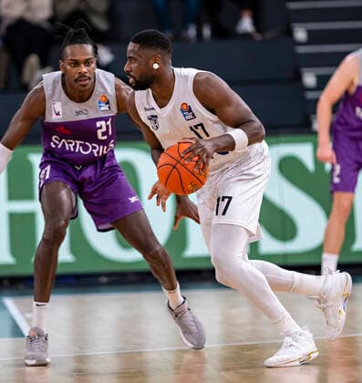 James Dickey III BGG , Eddy Edigin Towers easyCredit BBL, Basketball Bundesliga, 1 Liga, season 2021 2022, test match, pre-season 17 09 21, Hamburg, Hamburg Towers vs BG Göttingen, Â