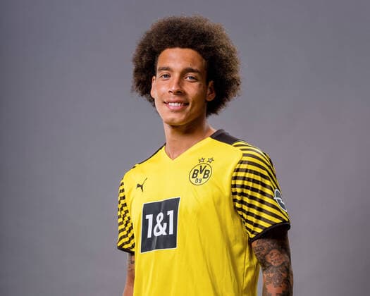 Axel Witsel; Borussia Dortmund; 1.BL, Porträttermin 2021 2022 Foto: BVB A.Simoes via TEAM2sportphoto Borussia Dortmund Porträt 2021 2022 Team2