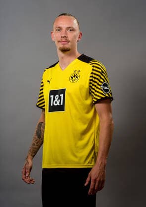 Marius Wolf; Borussia Dortmund; 1.BL, Porträttermin 2021 2022 Foto: BVB A.Simoes via TEAM2sportphoto Borussia Dortmund Porträt 2021 2022 Team2