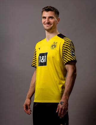 Thomas Meunier; Borussia Dortmund; 1.BL, Porträttermin 2021 2022 Foto: BVB A.Simoes via TEAM2sportphoto Borussia Dortmund Porträt 2021 2022 Team2