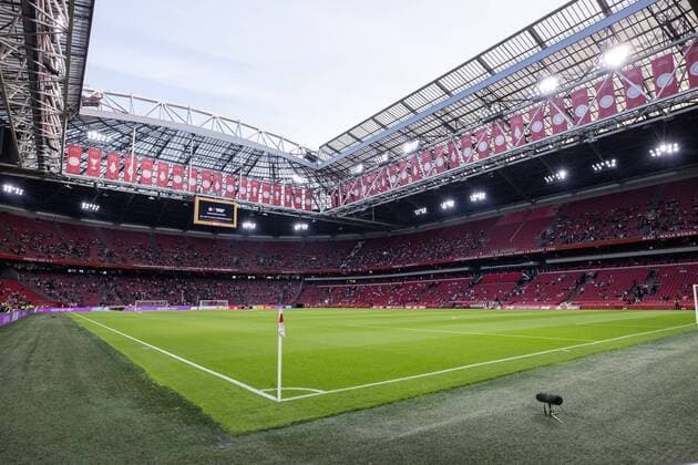 AMSTERDAM, 18-09-2021 , Johan Cruijff Arena , season 2021 2022 , Dutch Football Eredivisie. stadium overview before the match Ajax - Cambuur Ajax - Cambuur  x13518647x Copyright: