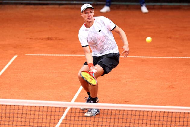 SZCZECIN, 19.09.2021 FINAL TURNIEJU TENISA ZIEMNEGO ATP, Tennis Herren CHALLENGER FINAL PEKAO SZCZECIN OPEN 2021 NZ KAMIL MAJCHRZAK FOT. KRZYSZTOF CICHOMSKI NEWSPIX.PL --- Newspix.pl  210919KCI029