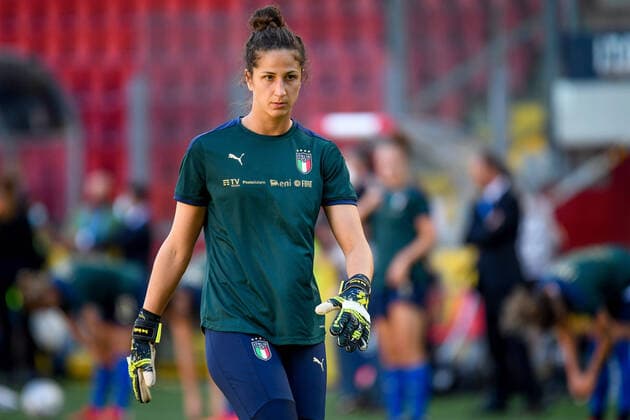 September 17, 2021, Trieste, Italy: Trieste, Italy, Nereo Rocco stadium, September 17, 2021, Francesca Durante (Italy) during Women& 39;s World Cup 2023 Qualifiers - Italy vs Moldova - FIFA World Cup, WM, Weltmeisterschaft, Fussball FIFA World Cup - Women& 39;s World Cup 2023 Qualifiers - Italy vs Moldova, Trieste, Italy - ZUMAl164 20210917_zsa_l164_286 Copyright: xEttorexGriffonix