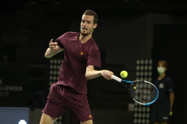 Mats Moraing of Germany Finale during the Open de Rennes tournament on September 18, 2021 at Open Blot Rennes in Rennes, France - TENNIS : Open de Rennes - 19 09 2021 LaurentLairys Panoramic 
