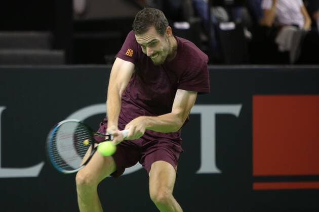 Mats Moraing of Germany Finale during the Open de Rennes tournament on September 18, 2021 at Open Blot Rennes in Rennes, France - TENNIS : Open de Rennes - 19 09 2021 LaurentLairys Panoramic 