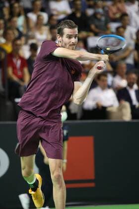 Mats Moraing of Germany Finale during the Open de Rennes tournament on September 18, 2021 at Open Blot Rennes in Rennes, France - TENNIS : Open de Rennes - 19 09 2021 LaurentLairys Panoramic 