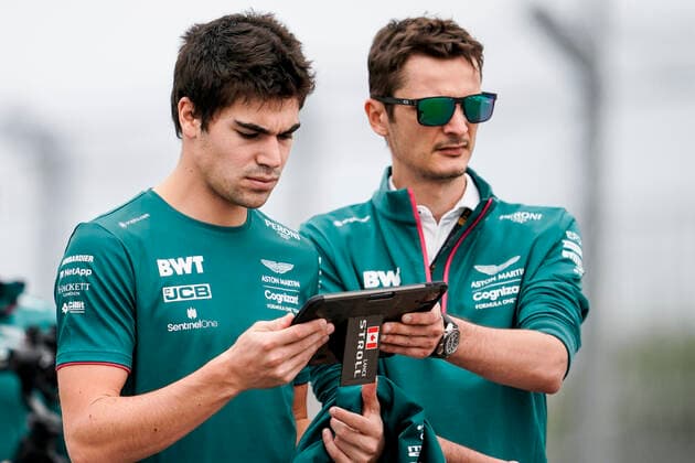 September 23, 2021, Sochi, Russia: LANCE STROLL of Canada and Aston Martin F1 Team is seen during preparations of the 2021 FIA Formula 1 Russian Grand Prix at Sochi Autodrom in Sochi, Russia. Sochi Russia - ZUMAg147 20210923_zap_g147_018 Copyright: xJamesxGasperottix