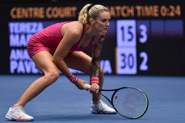 Tennis, WTA Tournament in Ostrava