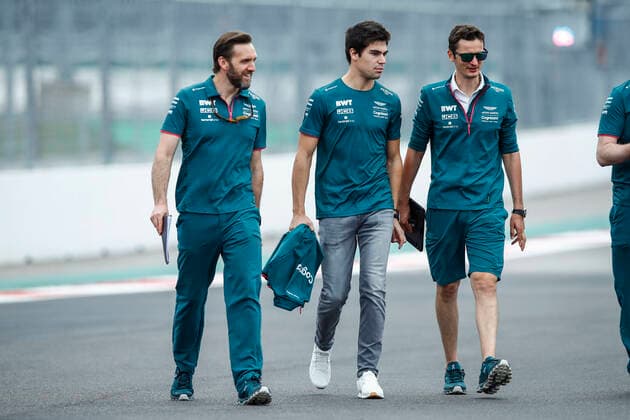 STROLL Lance (can), Aston Martin F1 AMR21, portrait during the Formula 1 VTB Russian Grand Prix 2021, 15th round of the 2021 FIA Formula One World Championship, WM, Weltmeisterschaft from September 24 to 26, 2021 on the Sochi Autodrom, in Sochi, Russia FORMULE 1 : Grand prix de Russie - Sotchi - 23 09 2021 DPPI Panoramic  00121031__B2_2426