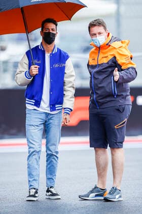 RICCIARDO Daniel (aus), McLaren MCL35M, portrait during the Formula 1 VTB Russian Grand Prix 2021, 15th round of the 2021 FIA Formula One World Championship, WM, Weltmeisterschaft from September 24 to 26, 2021 on the Sochi Autodrom, in Sochi, Russia FORMULE 1 : Grand prix de Russie - Sotchi - 23 09 2021 DPPI Panoramic  00121031__B2_2522