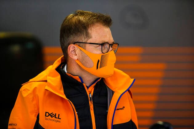 Andreas Seidl GER, McLaren F1 Team , F1 Grand Prix of Russia at Sochi Autodrom on September 24, 2021 in Sochi, Russia Photo by HOCH ZWEI Sochi Russia