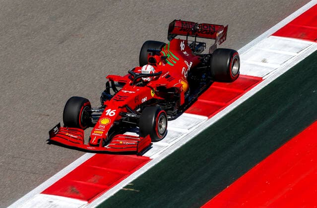 16 Charles Leclerc MON, Scuderia Ferrari Mission Winnow , F1 Grand Prix of Russia at Sochi Autodrom on September 24, 2021 in Sochi, Russia Photo by HOCH ZWEI Sochi Russia