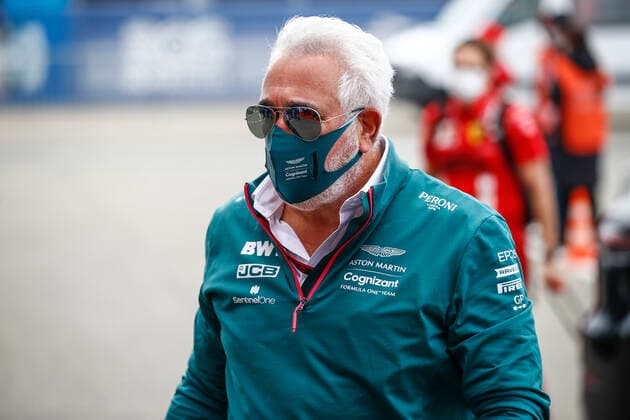 Lawrence Stroll CAN, Aston Martin Cognizant F1 Team , F1 Grand Prix of Russia at Sochi Autodrom on September 24, 2021 in Sochi, Russia Photo by HOCH ZWEI Sochi Russia