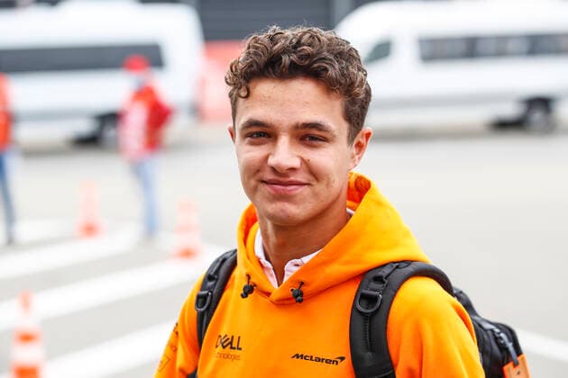 4 Lando Norris GBR, McLaren F1 Team , F1 Grand Prix of Russia at Sochi Autodrom on September 24, 2021 in Sochi, Russia Photo by HOCH ZWEI Sochi Russia