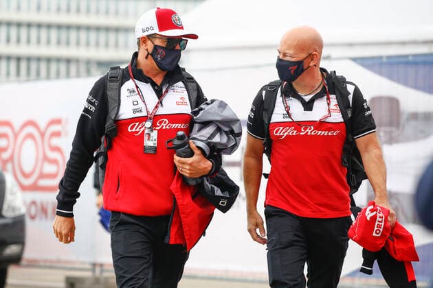 7 Kimi Raikkonen FIN, Alfa Romeo Racing ORLEN , F1 Grand Prix of Russia at Sochi Autodrom on September 24, 2021 in Sochi, Russia Photo by HOCH ZWEI Sochi Russia