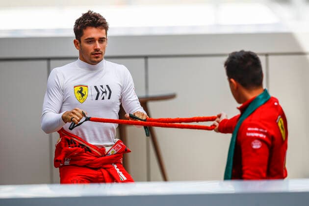 16 Charles Leclerc MON, Scuderia Ferrari Mission Winnow , F1 Grand Prix of Russia at Sochi Autodrom on September 24, 2021 in Sochi, Russia Photo by HOCH ZWEI Sochi Russia