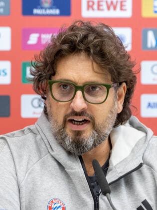 Bayerns Head Coach Andrea TRINCHIERI Basketball, FC Bayern Basketball, press conference for the 2021 2022 season, on 23 9 2021 in Munich, A U D I D O M E, Germany Source Copyright Credit Oryk HAIST xx