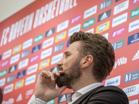 FCBB Managing Director Marko PESIC Basketball, FC Bayern Basketball, press conference for the 2021 2022 season, on 23 9 2021 in Munich, A U D I D O M E, Germany Source Copyright Credit Oryk HAIST xx