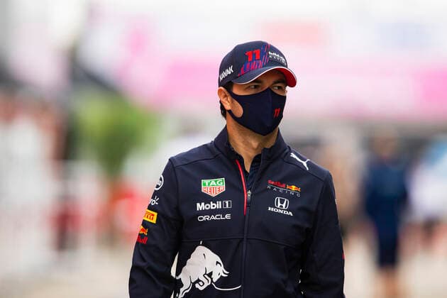 11 Sergio Perez MEX, Red Bull Racing , F1 Grand Prix of Russia at Sochi Autodrom on September 24, 2021 in Sochi, Russia Photo by HOCH ZWEI Sochi Russia