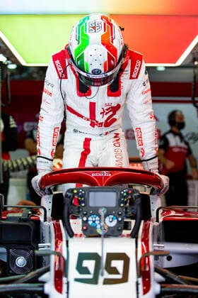 99 Antonio Giovinazzi ITA, Alfa Romeo Racing ORLEN , F1 Grand Prix of Russia at Sochi Autodrom on September 24, 2021 in Sochi, Russia Photo by HOCH ZWEI Sochi Russia