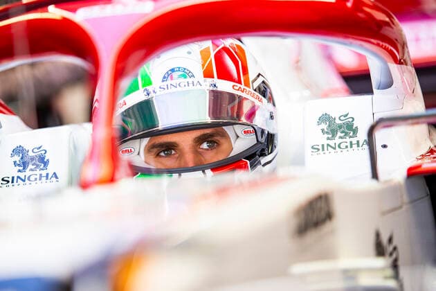 99 Antonio Giovinazzi ITA, Alfa Romeo Racing ORLEN , F1 Grand Prix of Russia at Sochi Autodrom on September 24, 2021 in Sochi, Russia Photo by HOCH ZWEI Sochi Russia