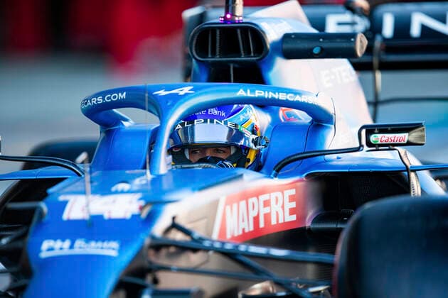 14 Fernando Alonso ESP, Alpine F1 Team , F1 Grand Prix of Russia at Sochi Autodrom on September 24, 2021 in Sochi, Russia Photo by HOCH ZWEI Sochi Russia