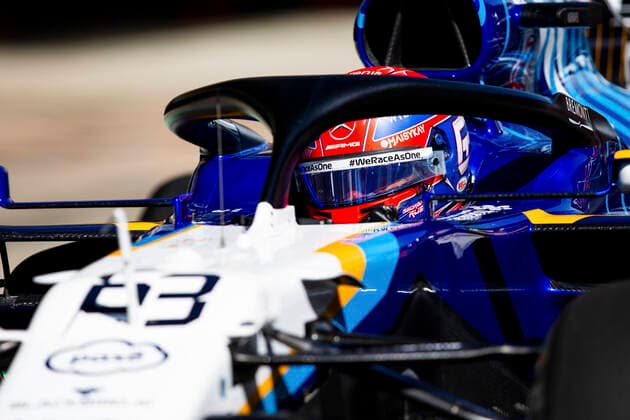 63 George Russell GBR, Williams Racing , F1 Grand Prix of Russia at Sochi Autodrom on September 24, 2021 in Sochi, Russia Photo by HOCH ZWEI Sochi Russia