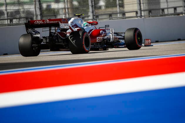 99 Antonio Giovinazzi ITA, Alfa Romeo Racing ORLEN , F1 Grand Prix of Russia at Sochi Autodrom on September 24, 2021 in Sochi, Russia Photo by HOCH ZWEI Sochi Russia