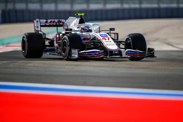 47 Mick Schumacher GER, Haas F1 Team , F1 Grand Prix of Russia at Sochi Autodrom on September 24, 2021 in Sochi, Russia Photo by HOCH ZWEI Sochi Russia