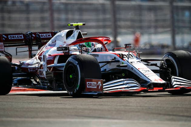 99 Antonio Giovinazzi ITA, Alfa Romeo Racing ORLEN , F1 Grand Prix of Russia at Sochi Autodrom on September 24, 2021 in Sochi, Russia Photo by HOCH ZWEI Sochi Russia