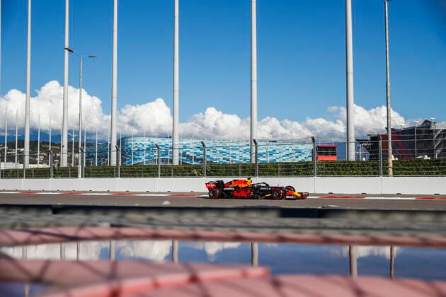 33 Max Verstappen NED, Red Bull Racing , F1 Grand Prix of Russia at Sochi Autodrom on September 24, 2021 in Sochi, Russia Photo by HOCH ZWEI Sochi Russia