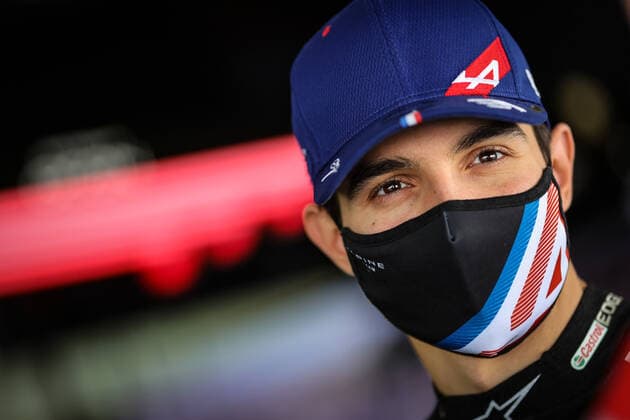 F1 Grand Prix of Russia 31 Esteban Ocon (FRA, Alpine F1 Team), F1 Grand Prix of Russia at Sochi Autodrom on September 24, 2021 in Sochi, Russia. (Photo by James Moy XPB Alpine F1 Team FIA Pool via HOCH ZWEI) Sochi Russia Poolfoto HOCH ZWEI Pool XPB James Moy ,EDITORIAL USE ONLY