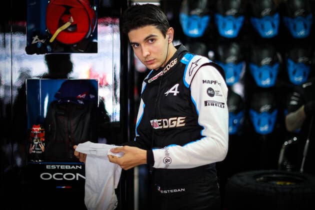 F1 Grand Prix of Russia 31 Esteban Ocon (FRA, Alpine F1 Team), F1 Grand Prix of Russia at Sochi Autodrom on September 24, 2021 in Sochi, Russia. (Photo by James Moy XPB Alpine F1 Team FIA Pool via HOCH ZWEI) Sochi Russia Poolfoto HOCH ZWEI Pool XPB James Moy ,EDITORIAL USE ONLY