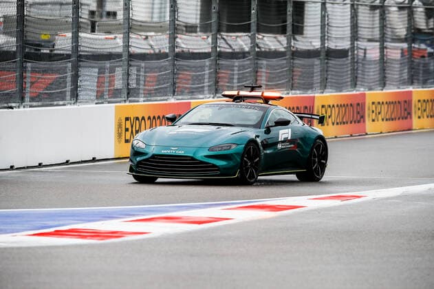 Safety car illustration during the Formula 1 VTB Russian Grand Prix 2021, 15th round of the 2021 FIA Formula One World Championship, WM, Weltmeisterschaft from September 24 to 26, 2021 on the Sochi Autodrom, in Sochi, Russia - Photo Xavi Bonilla DPPI FORMULE 1 : Grand prix de Russie - Sotchi - 25 09 2021 DPPI PANORAMIC  _B2_4375