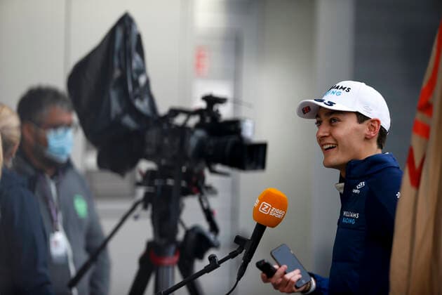 63 George Russell GBR, Williams Racing , F1 Grand Prix of Russia at Sochi Autodrom on September 25, 2021 in Sochi, Russia Photo by HOCH ZWEI Sochi Russia