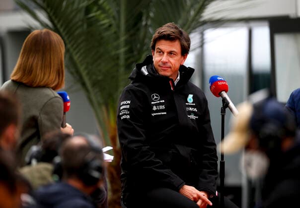 Toto Wolff AUT, Mercedes AMG Petronas F1 Team , F1 Grand Prix of Russia at Sochi Autodrom on September 25, 2021 in Sochi, Russia Photo by HOCH ZWEI Sochi Russia