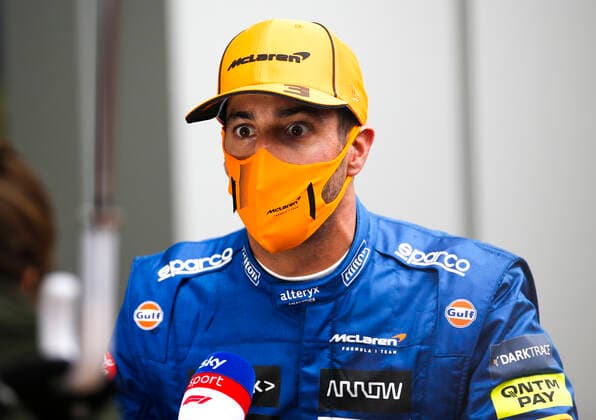 3 Daniel Ricciardo AUS, McLaren F1 Team , F1 Grand Prix of Russia at Sochi Autodrom on September 25, 2021 in Sochi, Russia Photo by HOCH ZWEI Sochi Russia