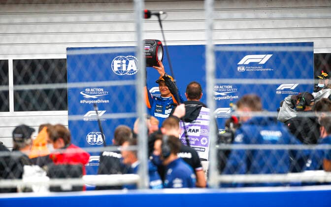 4 Lando Norris GBR, McLaren F1 Team , F1 Grand Prix of Russia at Sochi Autodrom on September 25, 2021 in Sochi, Russia Photo by HOCH ZWEI Sochi Russia