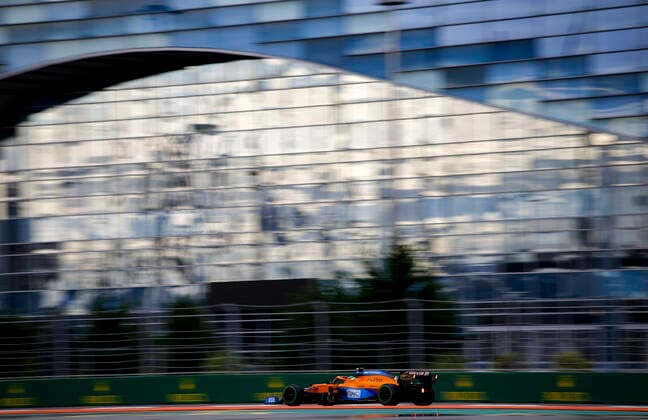 4 Lando Norris GBR, McLaren F1 Team , F1 Grand Prix of Russia at Sochi Autodrom on September 25, 2021 in Sochi, Russia Photo by HOCH ZWEI Sochi Russia