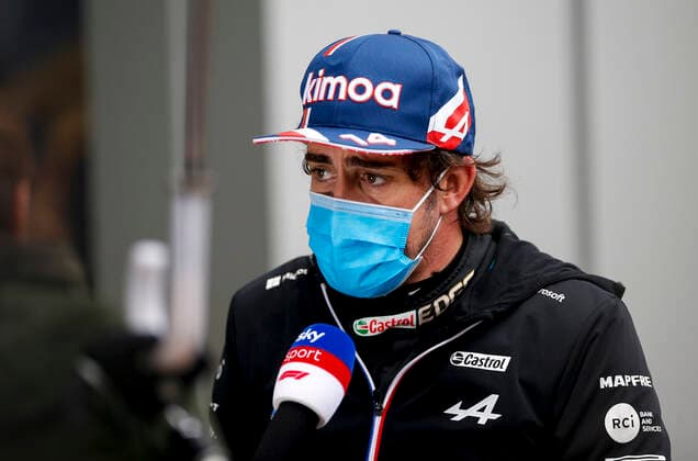 14 Fernando Alonso ESP, Alpine F1 Team , F1 Grand Prix of Russia at Sochi Autodrom on September 25, 2021 in Sochi, Russia Photo by HOCH ZWEI Sochi Russia