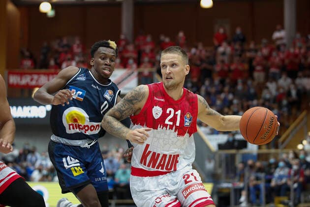 Basketball, BBL, HAKRO Merlins Crailsheim - s.Oliver Würzburg