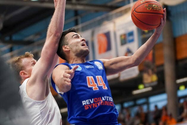 GER, Basketball, Bundesliga, Men, 2021 2022, 1 Matchday, Syntainics MBC MLP Academics Heidelberg, 25 09 2021, v l Niklas Wuerzer Heidelberg, 2 , Nikola Rebic MBC, 44 GER, Basketball, Bundesliga, Men, 2021 2022, 1 Matchday, Syntainics MBC MLP Academics Heidelberg, 25 09 2021, Weissenfels Copyright: xSchulz Eibner-Pressefotox ep_eer