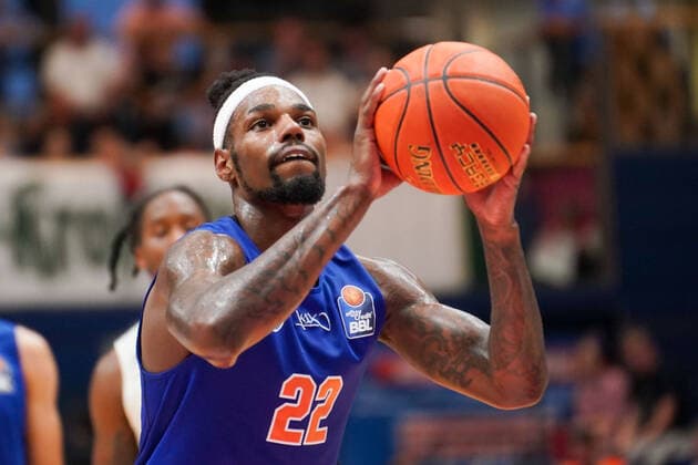 GER, Basketball, Bundesliga, Men, 2021 2022, 1 Matchday, Syntainics MBC MLP Academics Heidelberg, 25 09 2021, Chris Coffey MBC, 22 GER, Basketball, Bundesliga, Men, 2021 2022, 1 Matchday, Syntainics MBC MLP Academics Heidelberg, 25 09 2021, Weissenfels Copyright: xSchulz Eibner-Pressefotox ep_eer