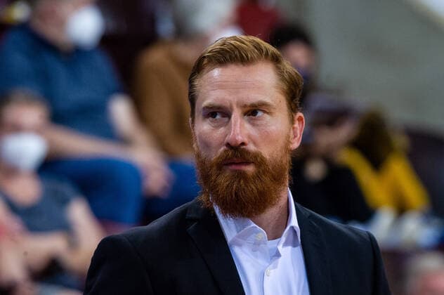 Lars Masell Assistant Coach MHP RIESEN Ludwigsburg at the BBL match MHP Riesen Ludwigsburg Hamburg Towers Ludwigsburg 25 09 21 Basketball , 25 09 2021, Ludwigsburg Germany xpxsdx