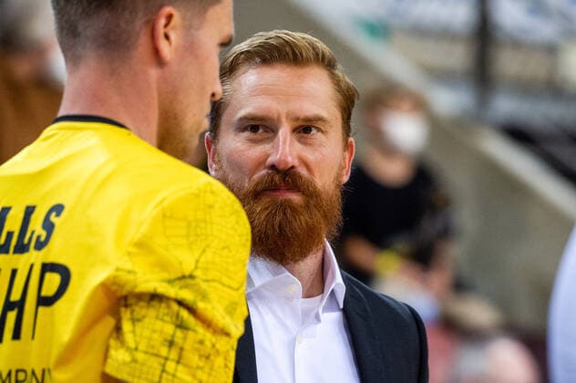 Lars Masell Assistant Coach MHP RIESEN Ludwigsburg li Jordan Hulls MHP RIESEN Ludwigsburg 1 at the BBL game MHP Riesen Ludwigsburg Hamburg Towers Ludwigsburg 25 09 21 Basketball , 25 09 2021, Ludwigsburg Germany xpxsdx